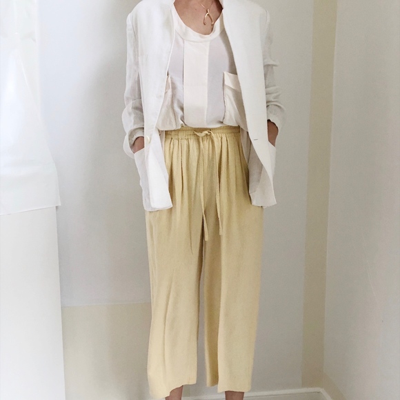 Pants - VINTAGE PINEAPPLE EASY PANT MIDI